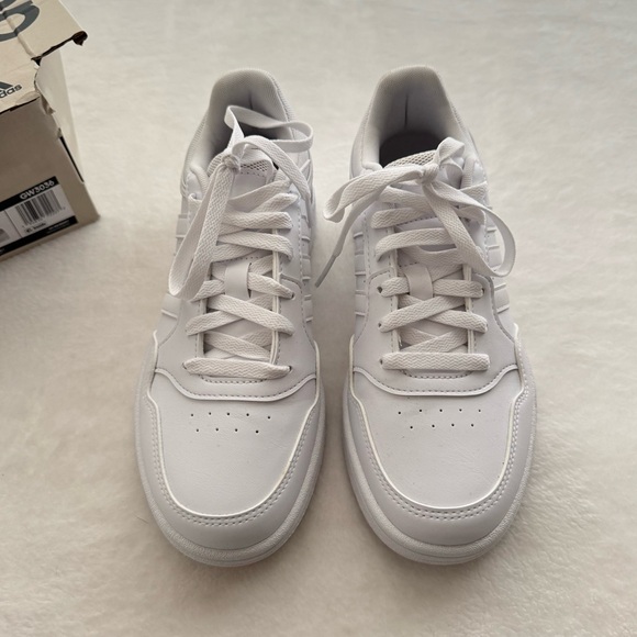 adidas Shoes - Adidas Hoops 3.0 White Sneakers in Size 7 New In Box